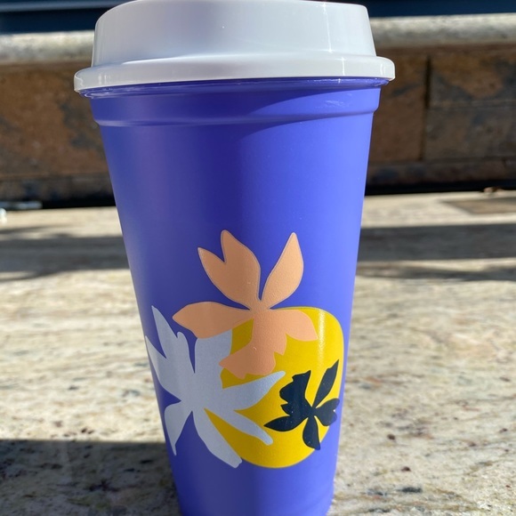 Starbuck Summer 2020 Hot/Cold Hawaiian Cup. I HAVE A WHITE & A LIGHT GREEN LEFT - Picture 13 of 16